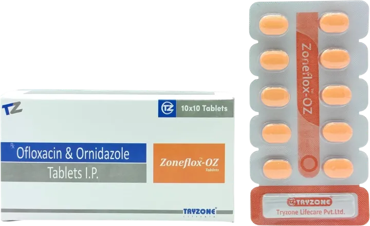 Zoneflox-OZ Tablet manufactured by Tryzone Lifecare