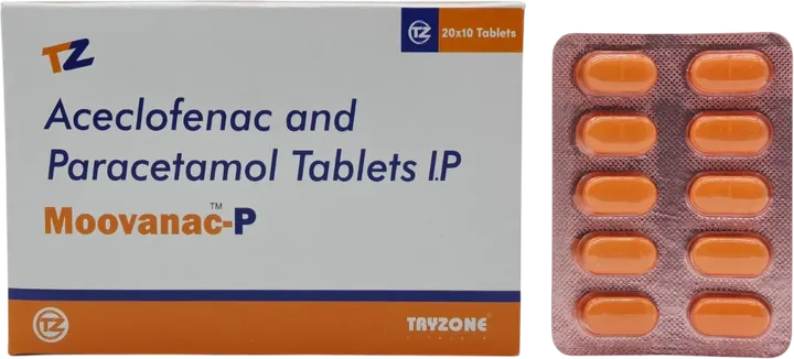 Moovanac-P Tablet manufactured by Tryzone Life Care