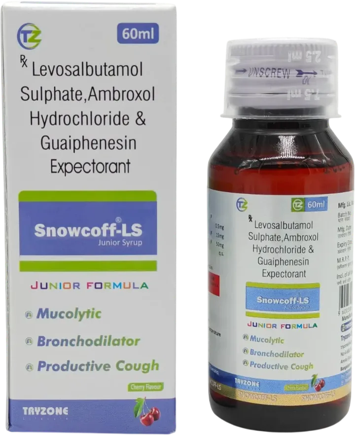 Snowcoff-LS Junior Syrup manufactured by Tryzone Life Care